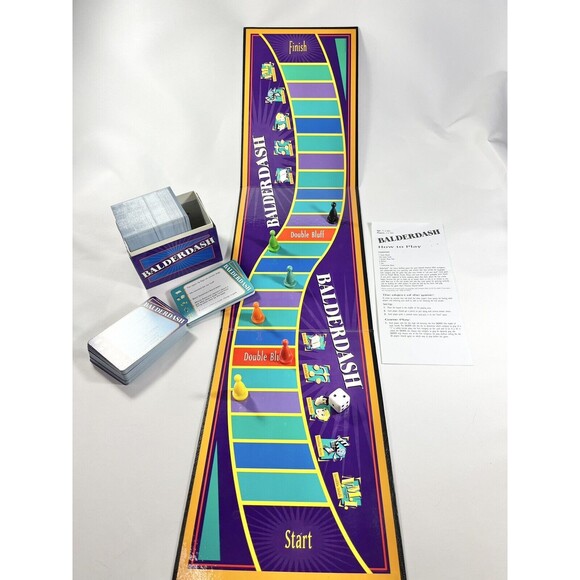 Balderdash The Classic Bluffing Board Game Hasbro Vintage 2003 - Picture 9 of 16